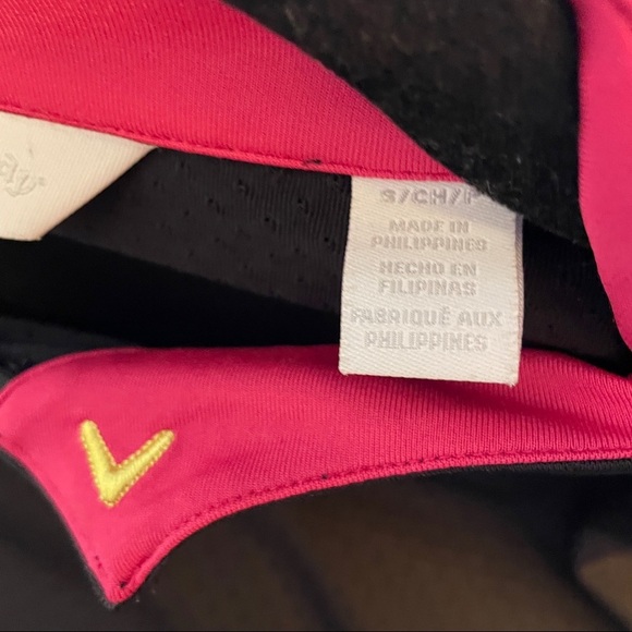 Callaway 3/4 Sleeve Black Pullover - S - Picture 6 of 14